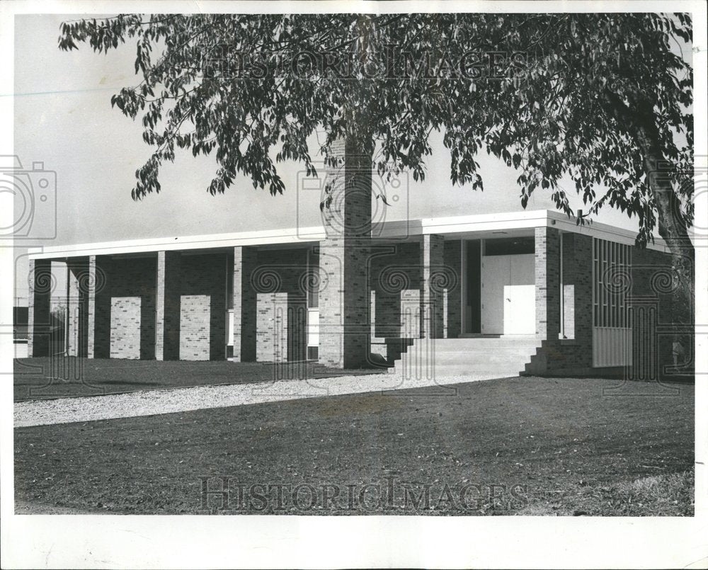 1959 Press Photo Lombard Mennonite Church - RRV66517 - Historic Images