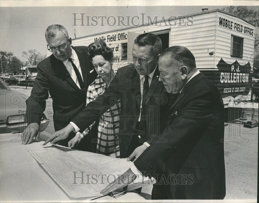1967 Cook County Assessor Cullerton looks - Historic Images