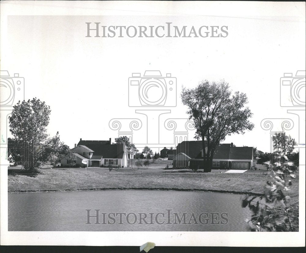 1970 Press Photo House Brook Forest Illinois - RRV66865 - Historic Images