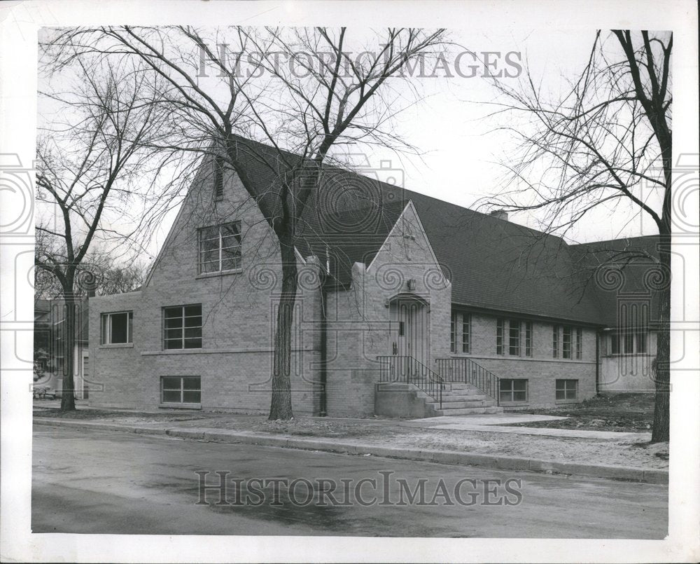 1957 Press Photo St. Christopher&#39;s Episcopal Church - RRV66885 - Historic Images