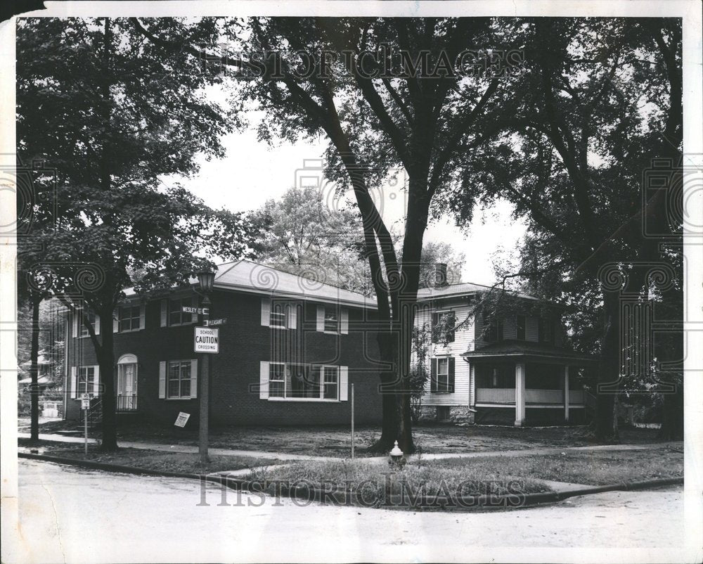 1961 Colonial Residence Home Oak Park - Historic Images