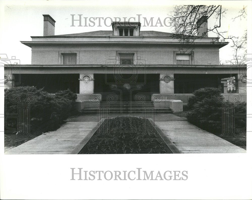 1983 Press Photo Oak Park Historic District Victorian - RRV67047 - Historic Images