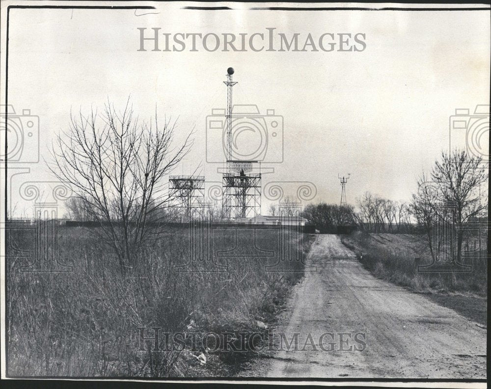 1973 ASR 7 Aerial Radar O’Hare Tinley Park - Historic Images