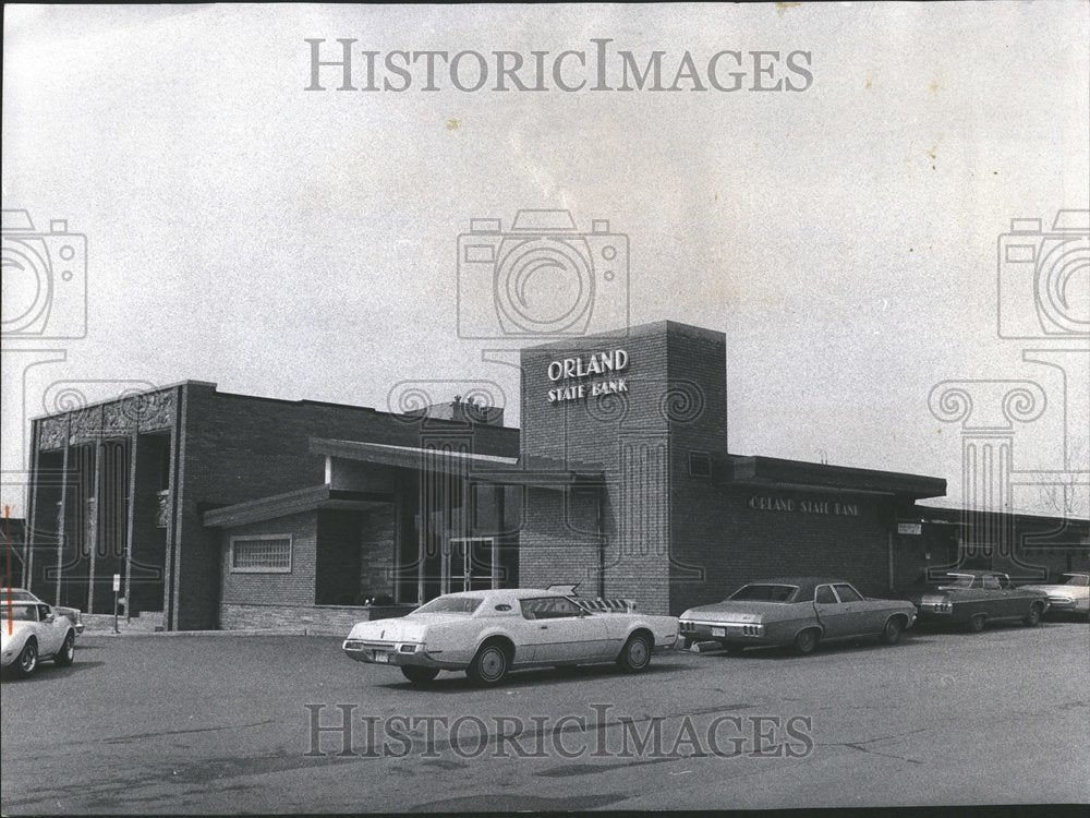 1974 Orland State Bank Walter kidnapped Car - Historic Images