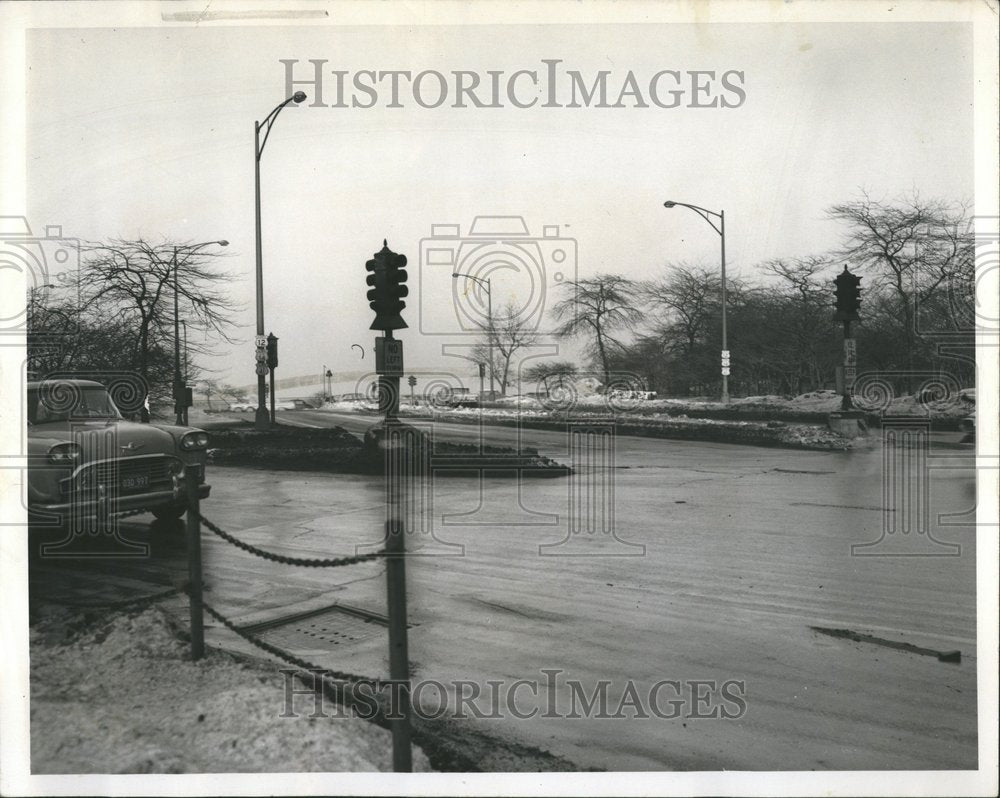 1962 Press Photo Oak Michigan northeast mithwest corner - RRV67327 - Historic Images