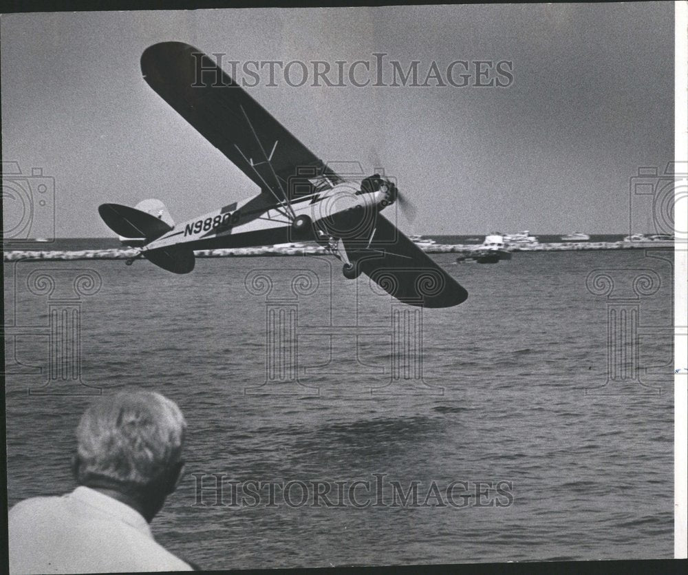 1967 Navy Capt Dick Shhram Flying Professor - Historic Images