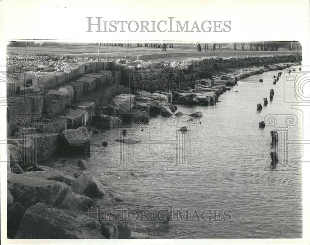 Press Photo Lake Michigan North America five Great Lake - RRV67505 - Historic Images