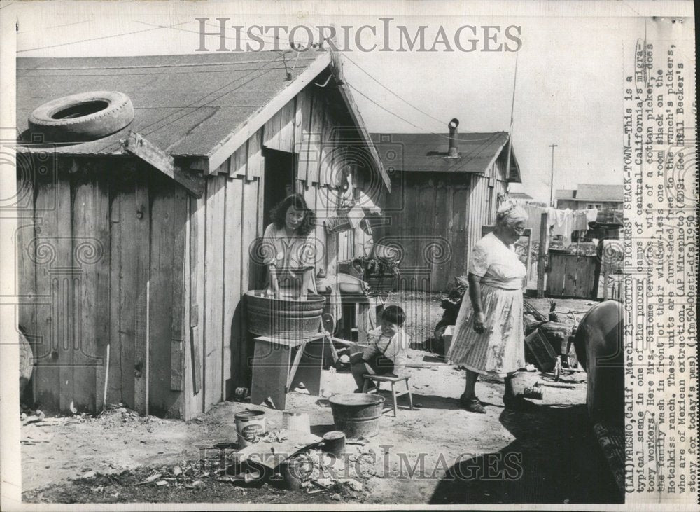 1950 California Hotchkiss Ranch Mexican - Historic Images