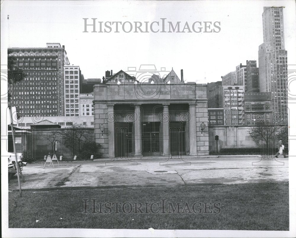 1958 Goodman theater school Grant Park road - Historic Images