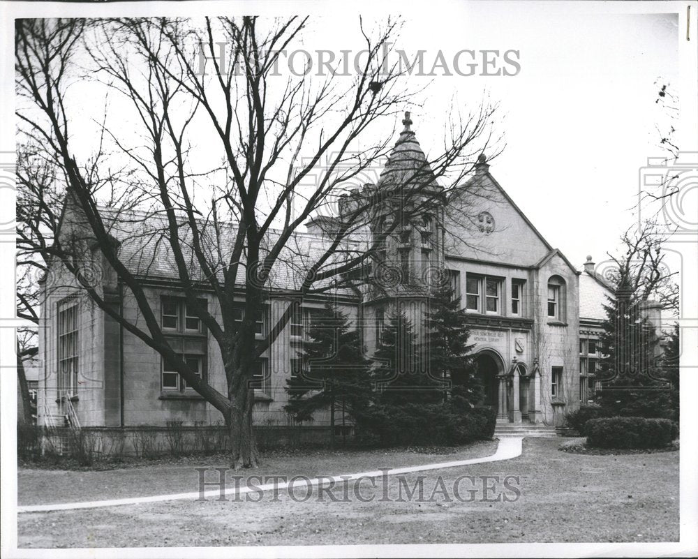 1956 Press Photo Arthur Somerville Road Memorial Lake - RRV67677 - Historic Images