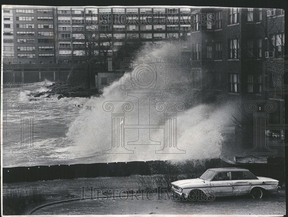 1973, Three Story Blast Apartment Shore Sout - RRV67727 - Historic Images