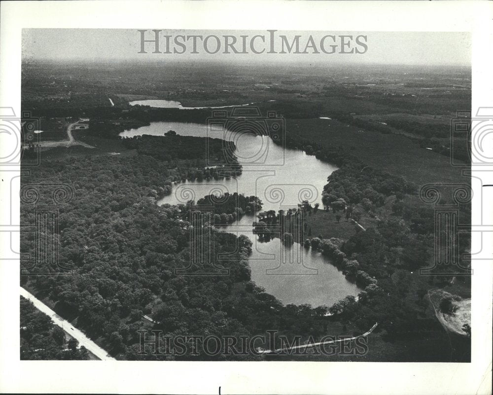 1976 Press Photo Lake Barrington northwest suburban - RRV67815 - Historic Images