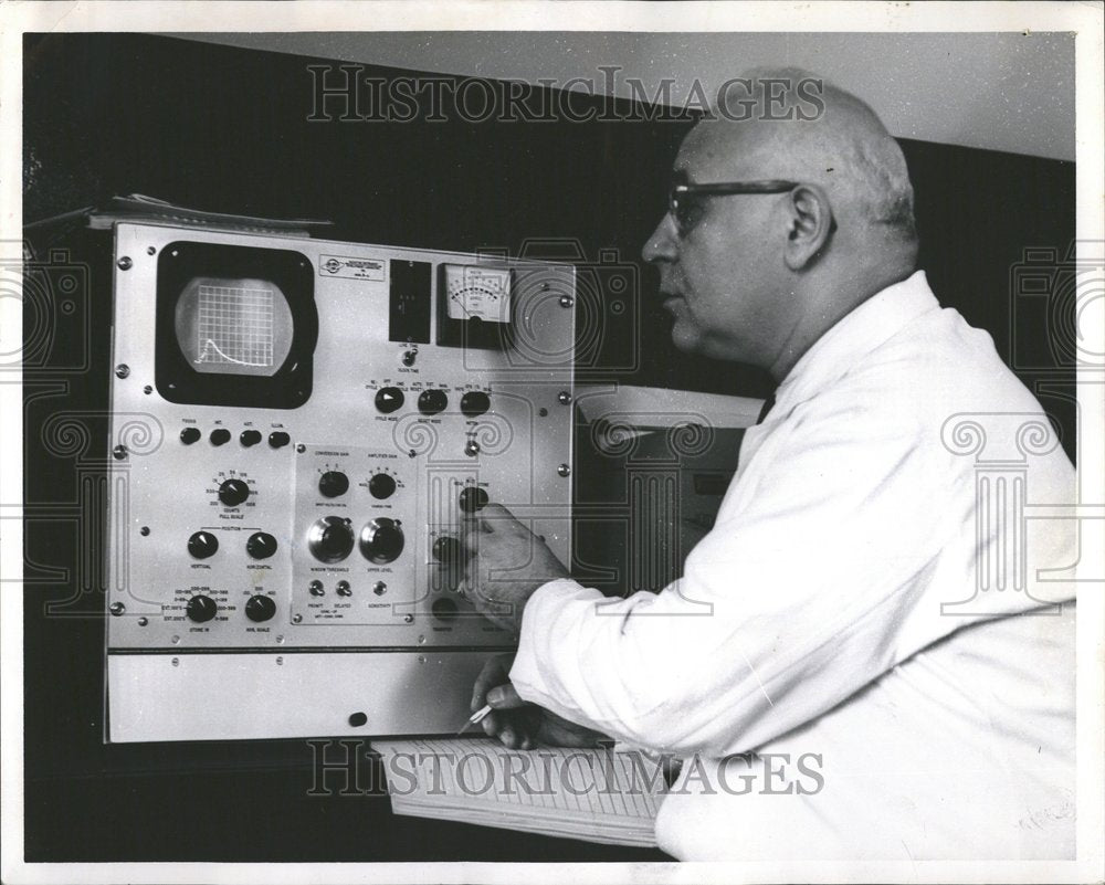 1961 Radioactivity Board Health Chicago - Historic Images