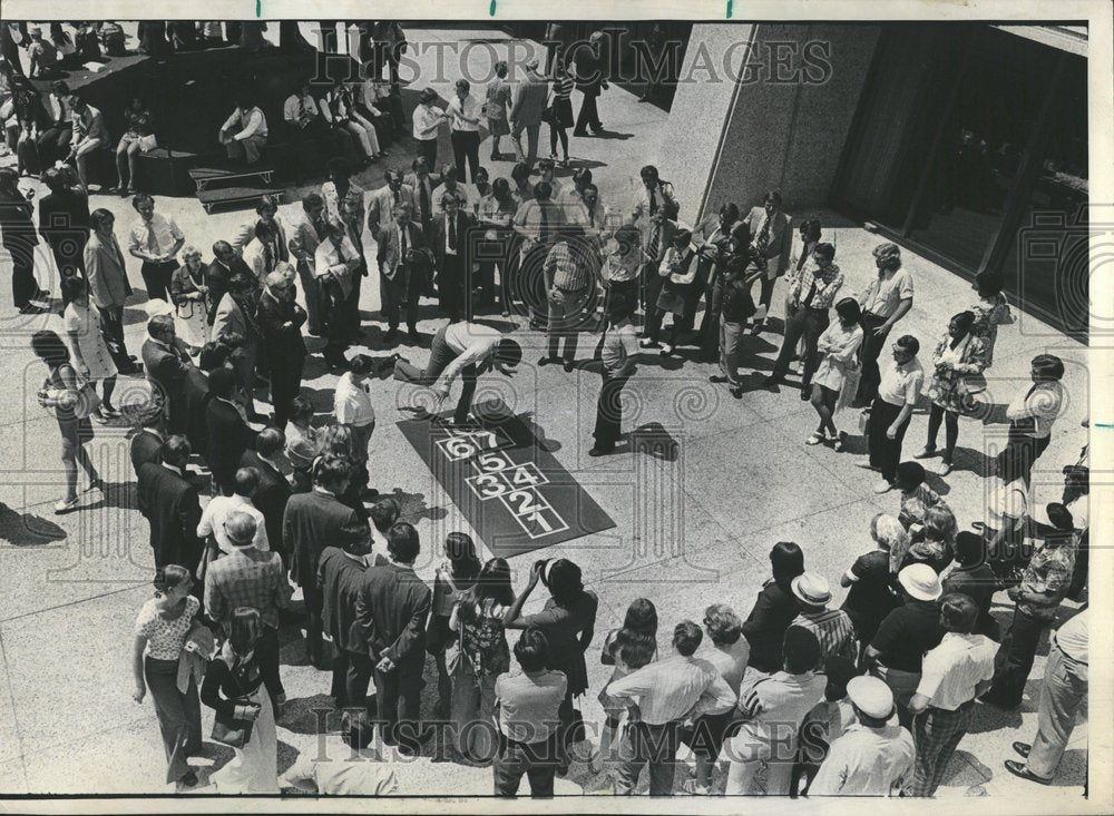 1973 Press Photo Akido Club Civic Center National Plaza - RRV68051 - Historic Images