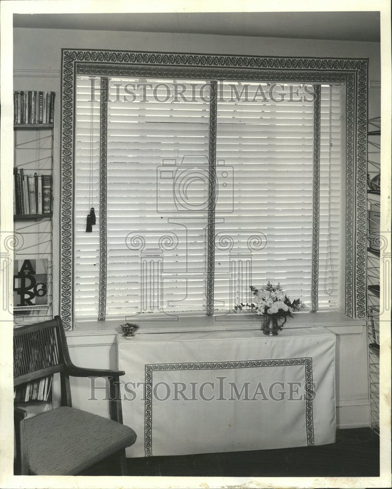 1963, Living Room Window Radiator Cover - RRV68229 - Historic Images