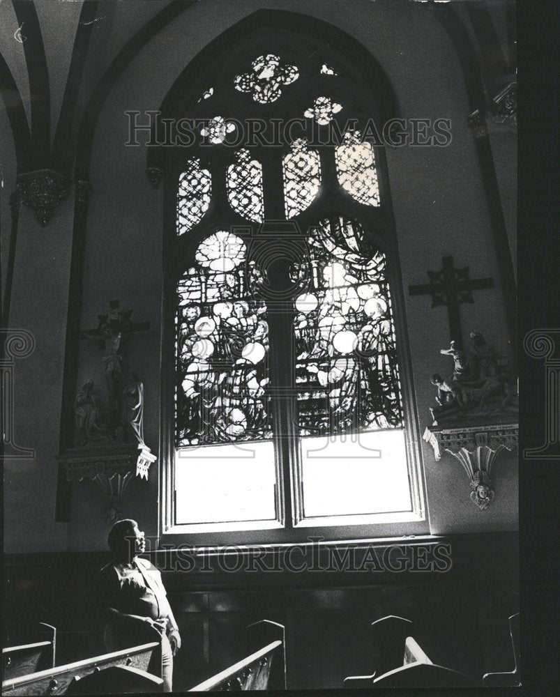 1973 Press Photo Deacon Rodrick Brown Columbus Church - RRV68285 - Historic Images