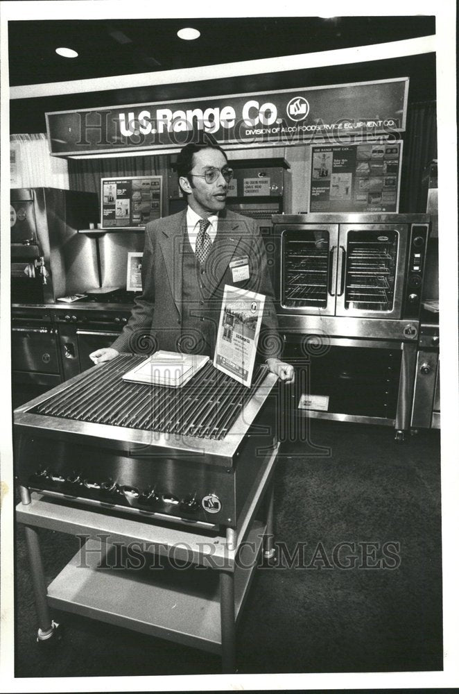 1979 Press Photo Stanley Waldman U.S. Range Co. Pres. - RRV68441 - Historic Images