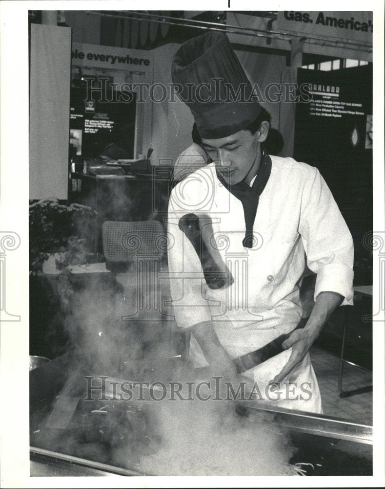 1987 National Restaurant Association trade - Historic Images