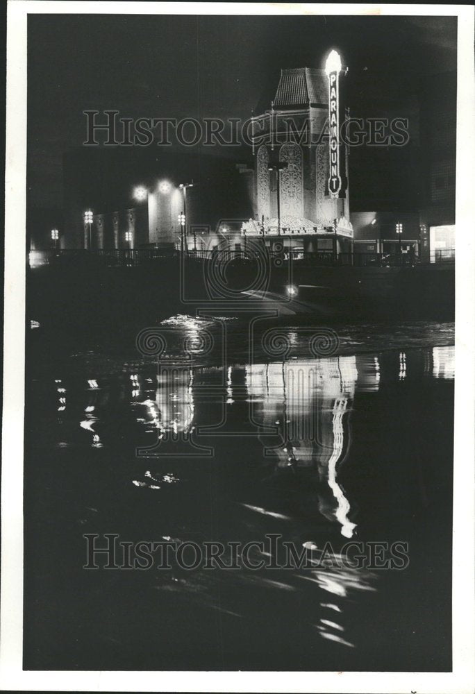 1973 Press Photo Interiors exterior renovated theater - RRV68615 - Historic Images