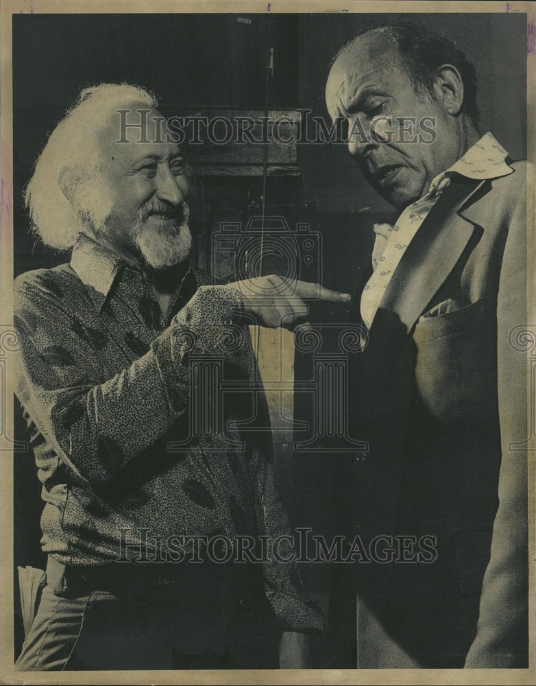 1975 Lou Gilbert Harold Gary Sunshine Boys - Historic Images