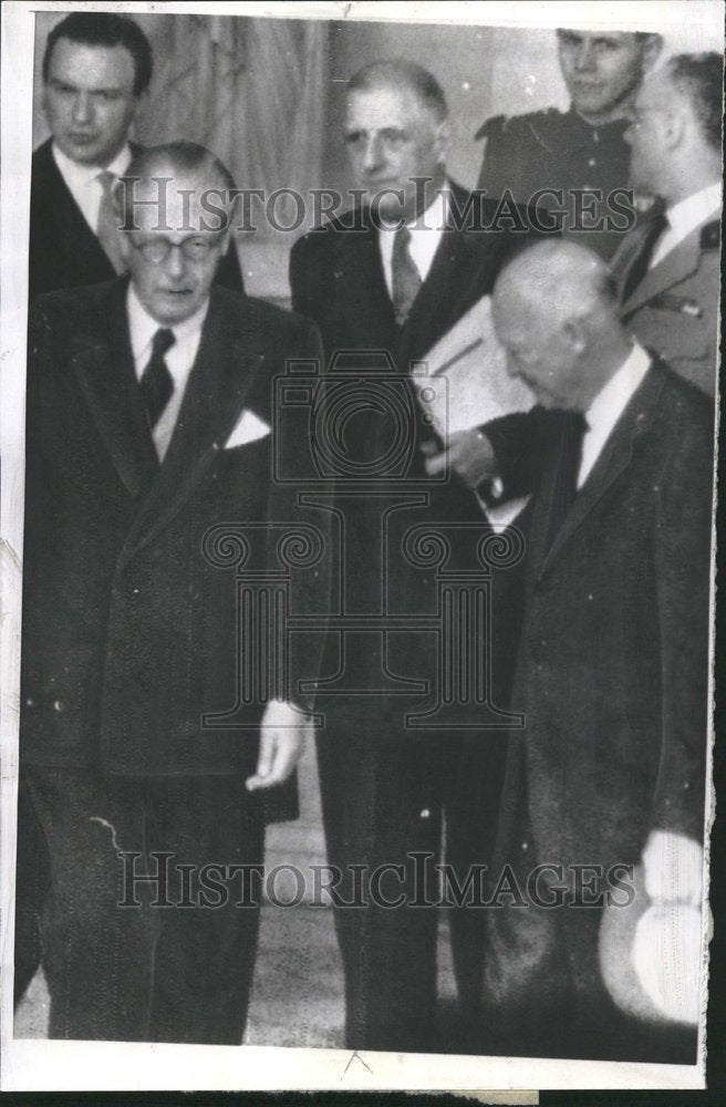 1960 Harold Macmillan President Eisenhower - Historic Images