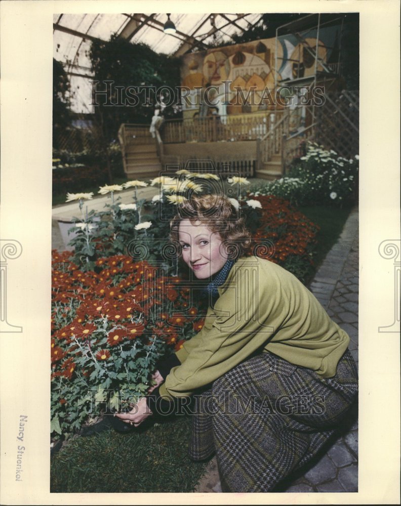 1990 Press Photo Tatyana Shelechova Ukraine mum Chicago - Historic Images