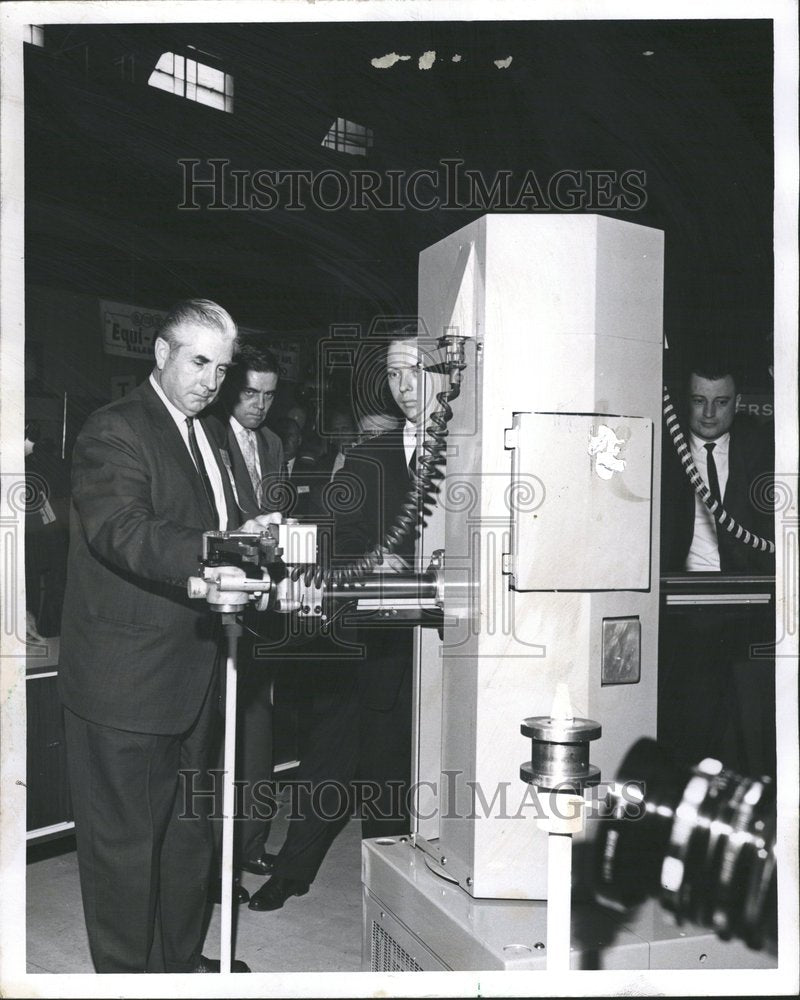 1963 Press Photo Versatran Tools Transfer Machine Tape - RRV69635 - Historic Images