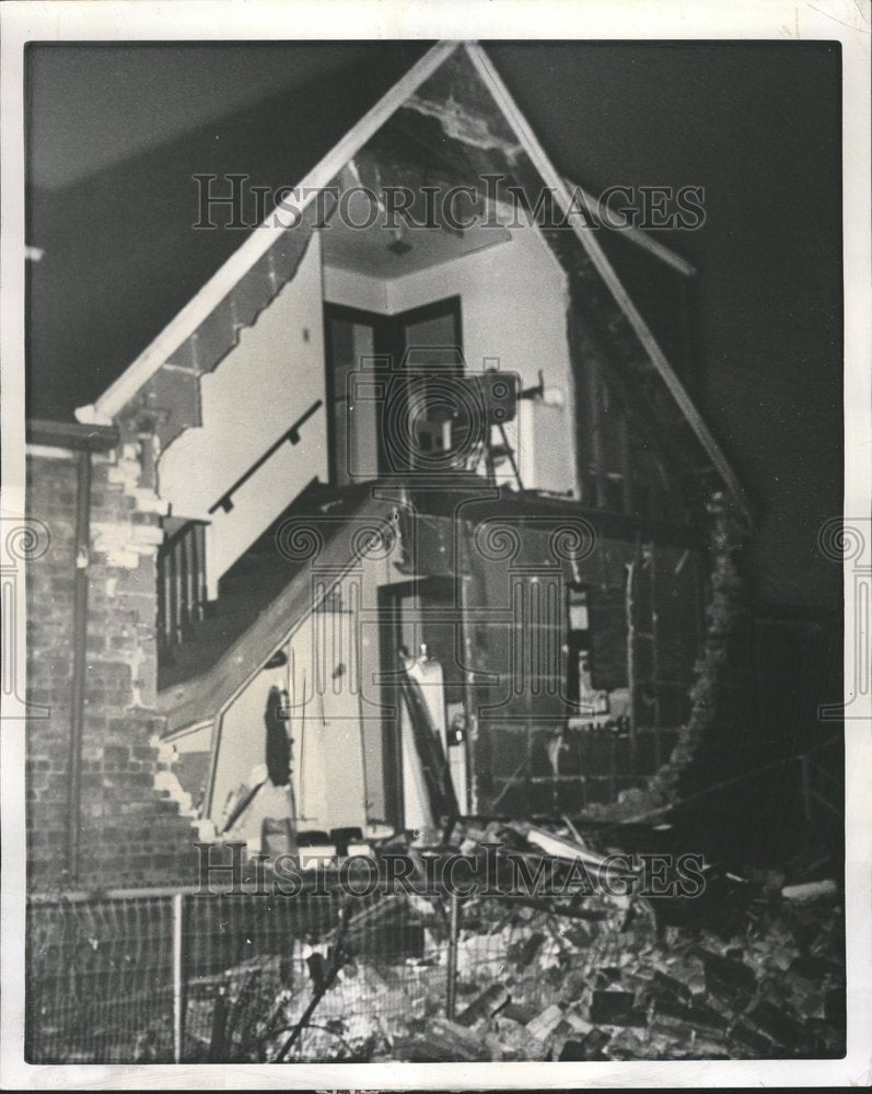 1961 Press Photo storm wreckage damage tornado storm - Historic Images