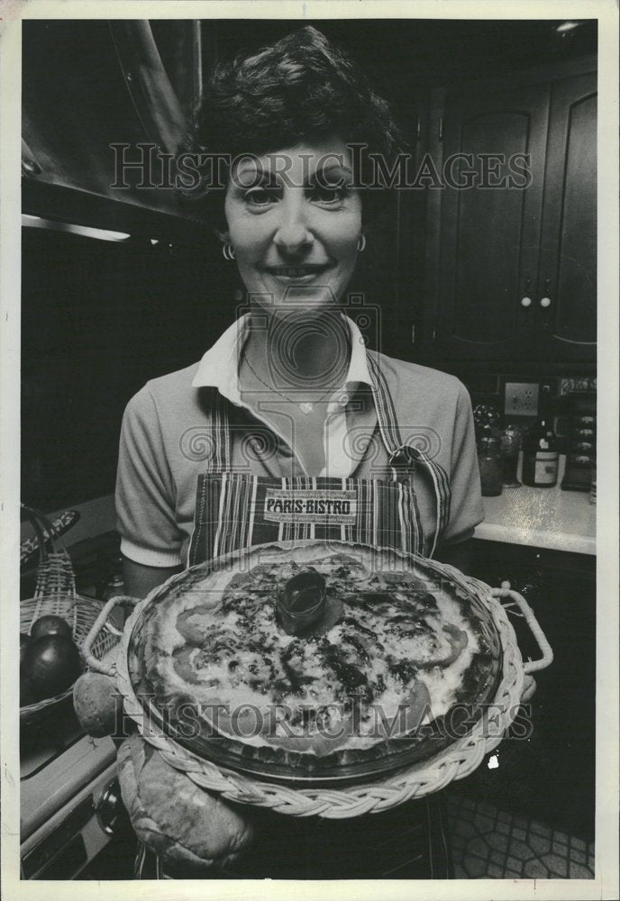 1981 Tomato Pie Cook Phyllis Kramer - Historic Images