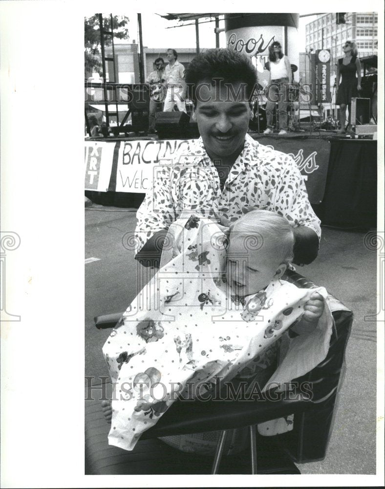 1990, Taste of Chicago Largest Food Festival - RRV69869 - Historic Images