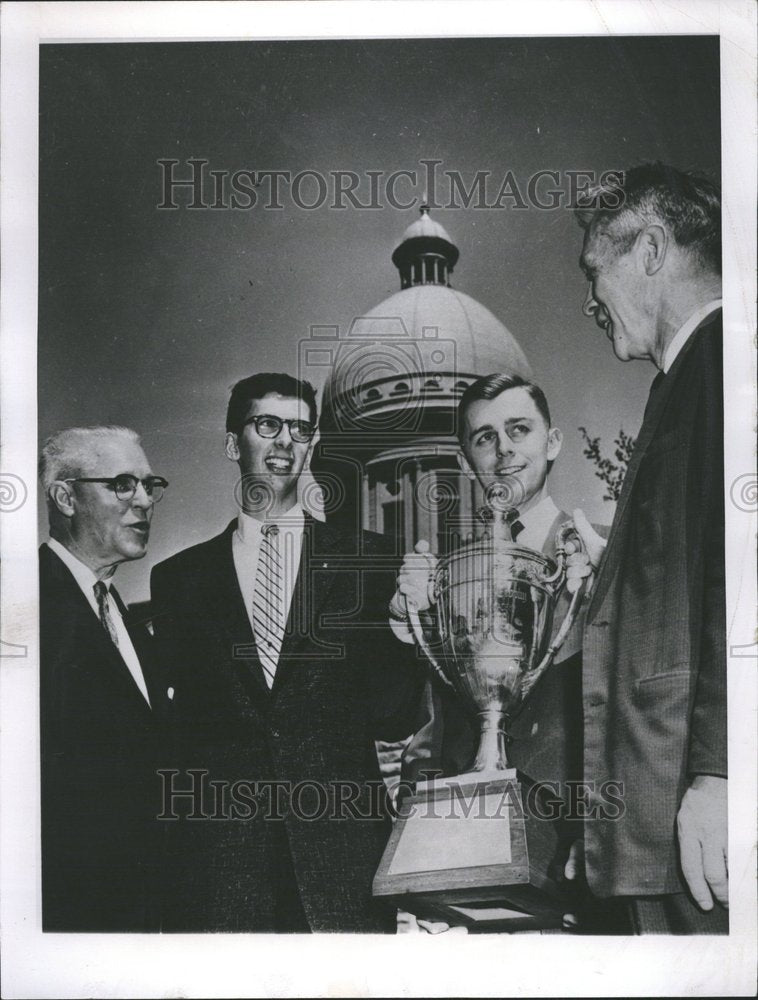 1958 Debaters Augustana College Students - Historic Images