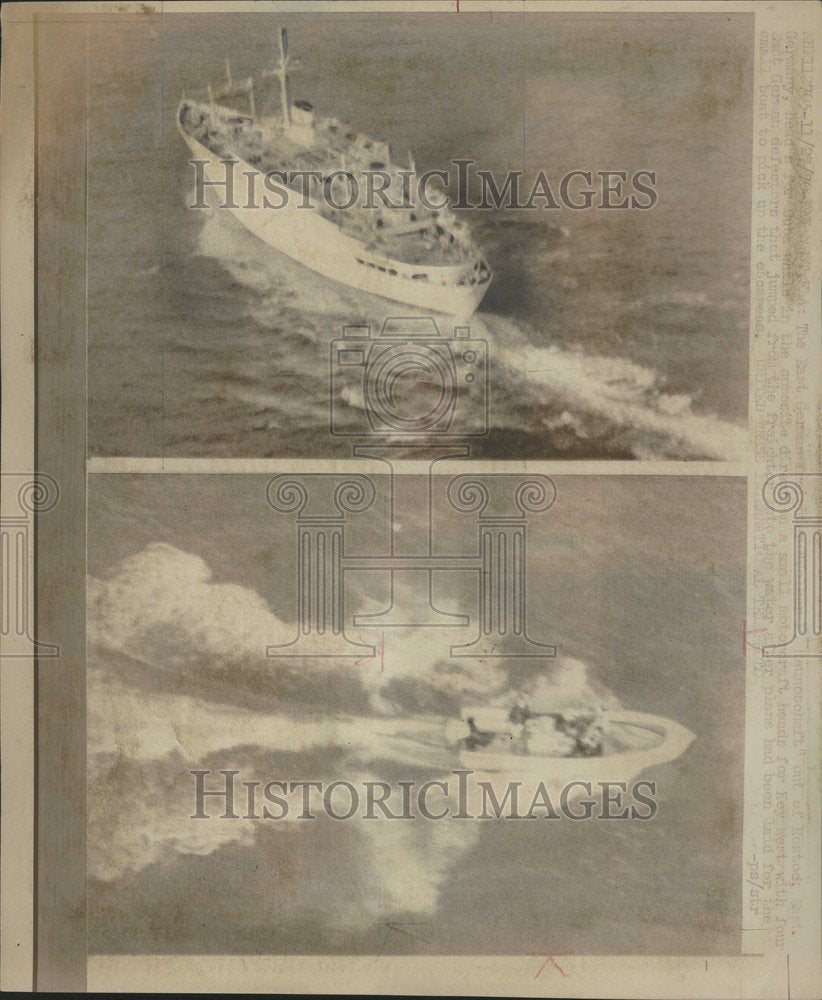 1970 East German ship defectors Key West - Historic Images