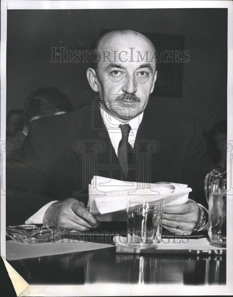 1948, Hungarian Prime Minister Ferenc Nagy - RRV70451 - Historic Images