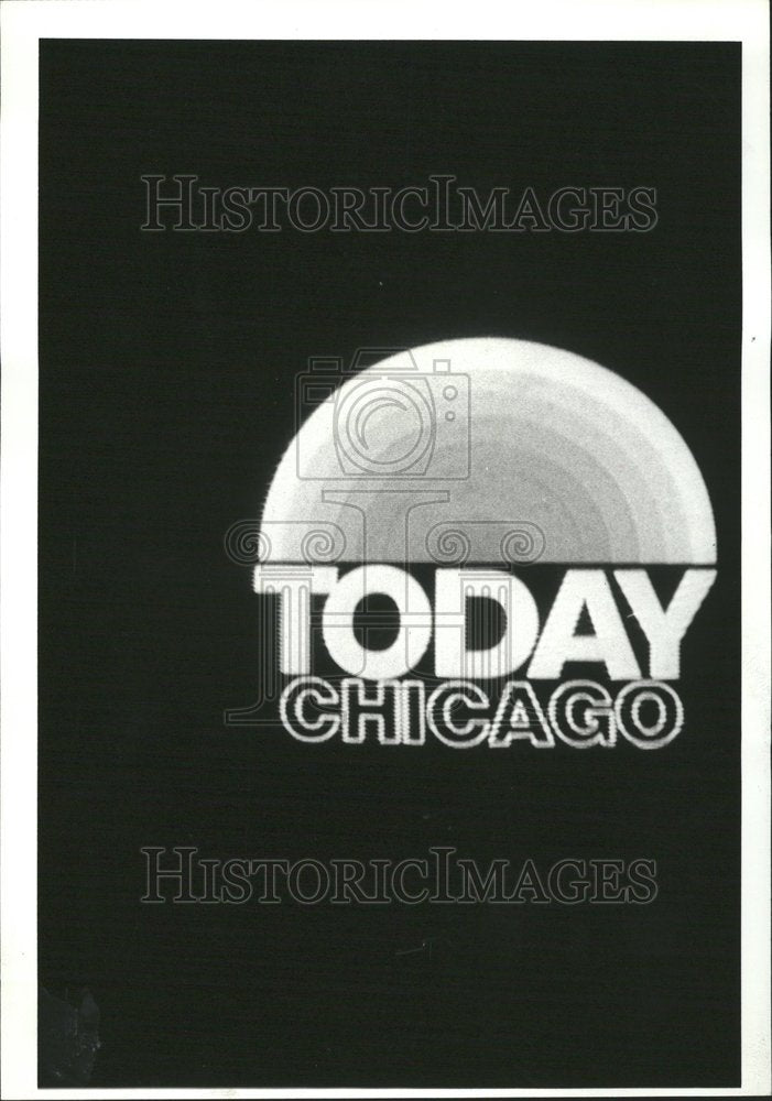 1977, Today Show Chicago Logo - RRV70563 - Historic Images