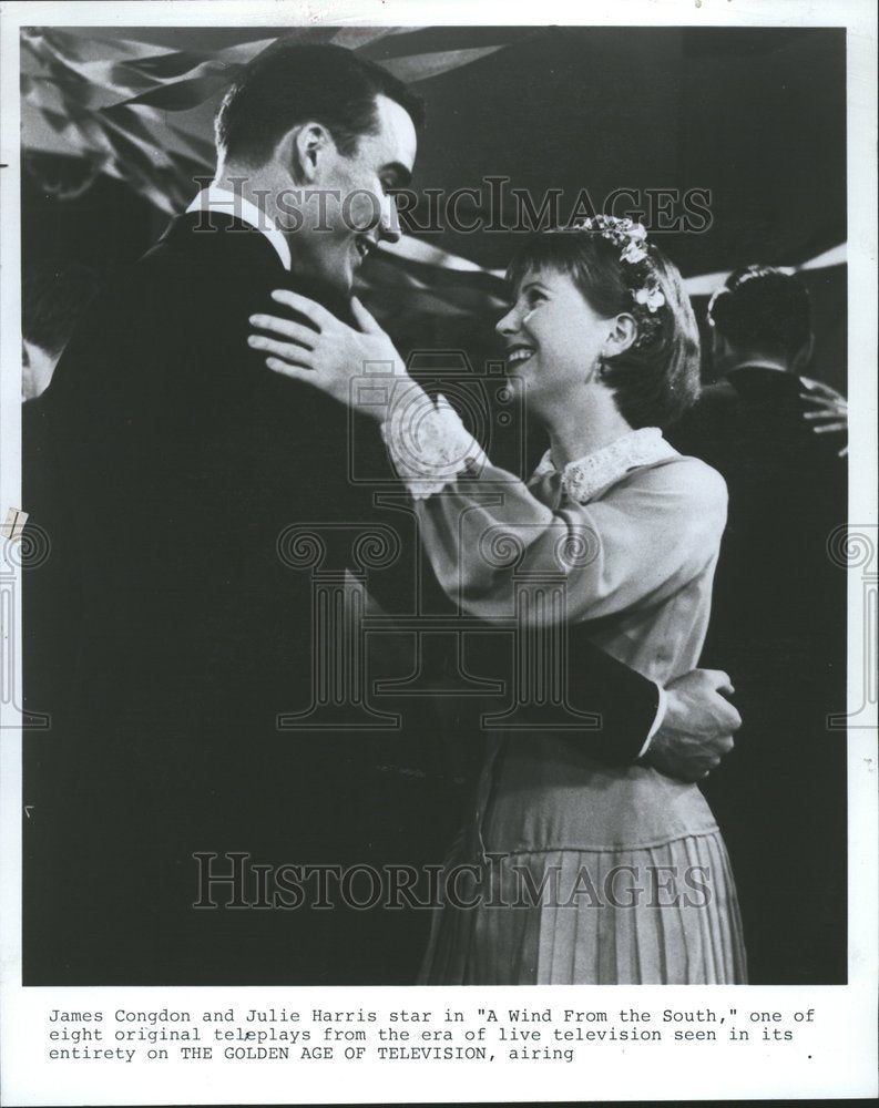 1982, James Congdon Julie Harris Teleplay - RRV70647 - Historic Images