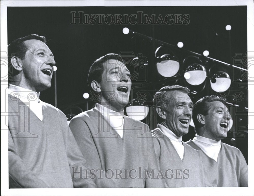 1965 Press Photo Andy Williams Dick Bob Don Show NBC - RRV71057 - Historic Images