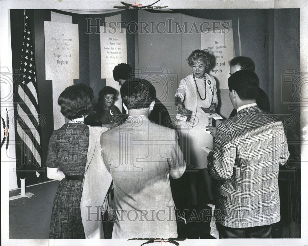 1964 Organization Leader Speaking Dix - Historic Images