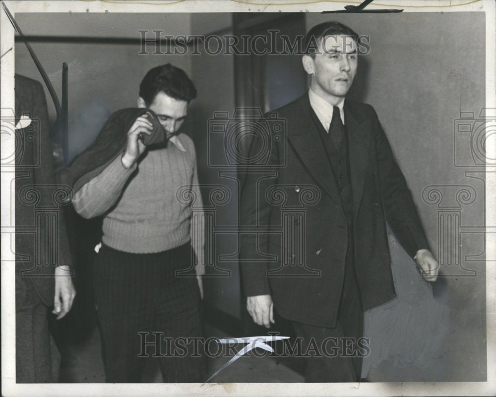 1941 Press Photo Murl Dworczyn/FBI/Ford Motor Co. Theft - Historic Images