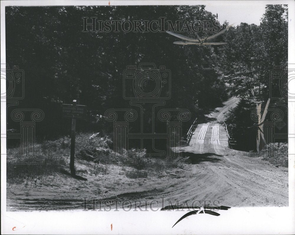 1962 Press Photo Way Out campsite, Lake Superior Forest - RRV71673 - Historic Images