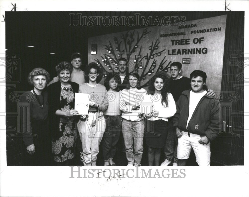 1991 Press Photo Michigan Armada High School Faculty - RRV71743 - Historic Images