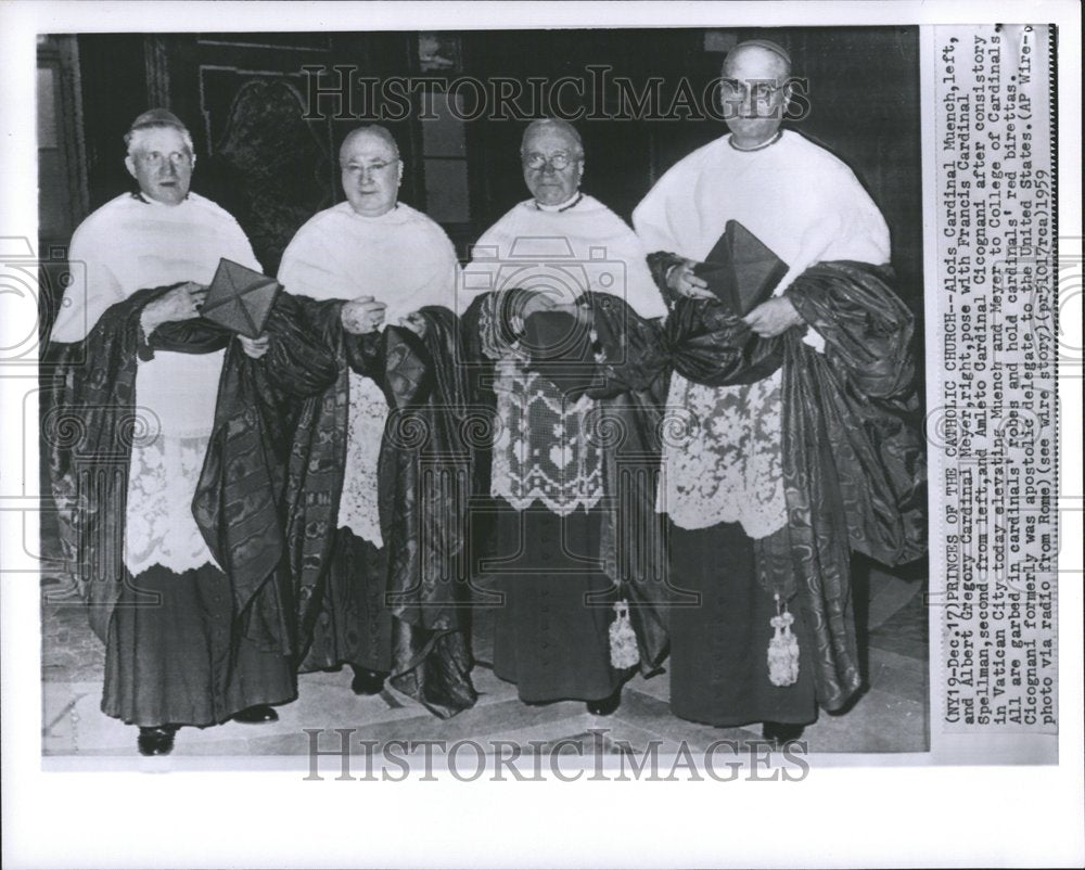 1959 Press Photo &quot;Princes of the Catholic Church&quot; - RRV71773 - Historic Images