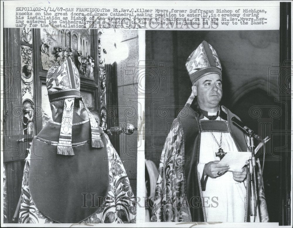 1967 Press Rt. Rev. C Kilmer Myers Becomes Bishop - RRV71811 - Historic Images