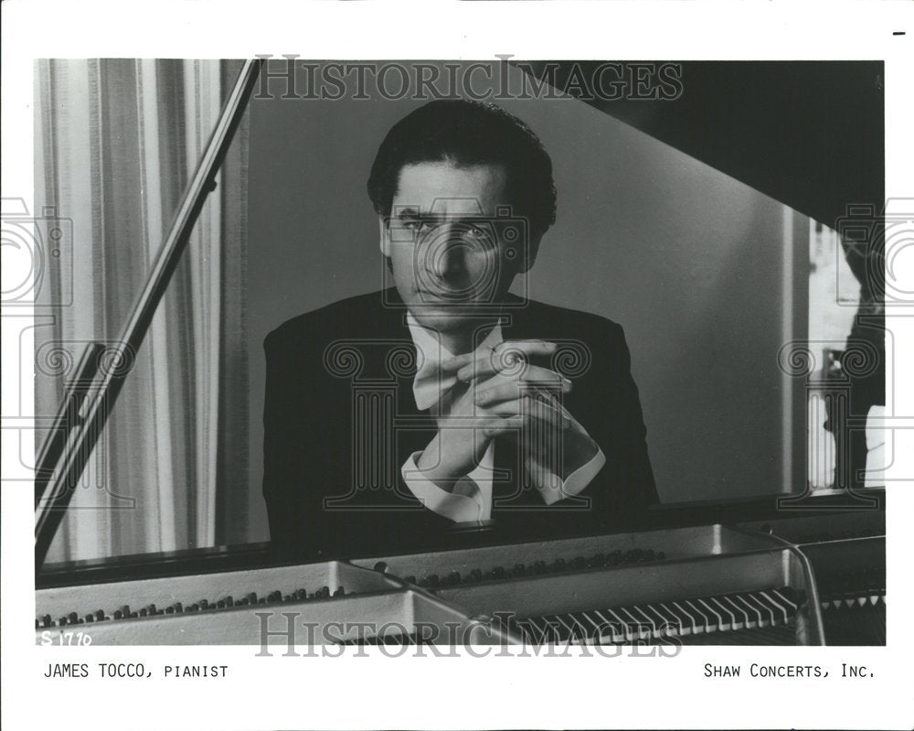 1988 Press Photo Pianist James Tocco - RRV71969 - Historic Images