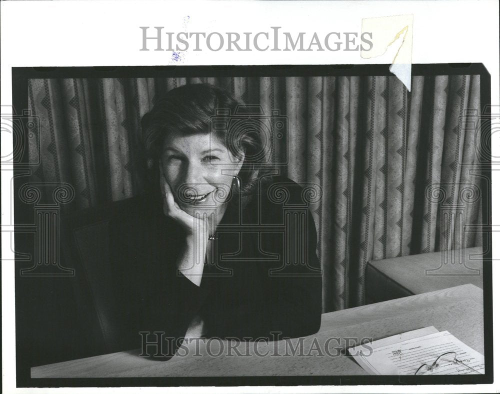 1992 Press Photo Nina Totenberg American Thing Reporter - RRV72111 - Historic Images