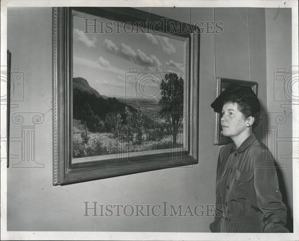 1950, Edgar Richardon Artist - RRV72141 - Historic Images