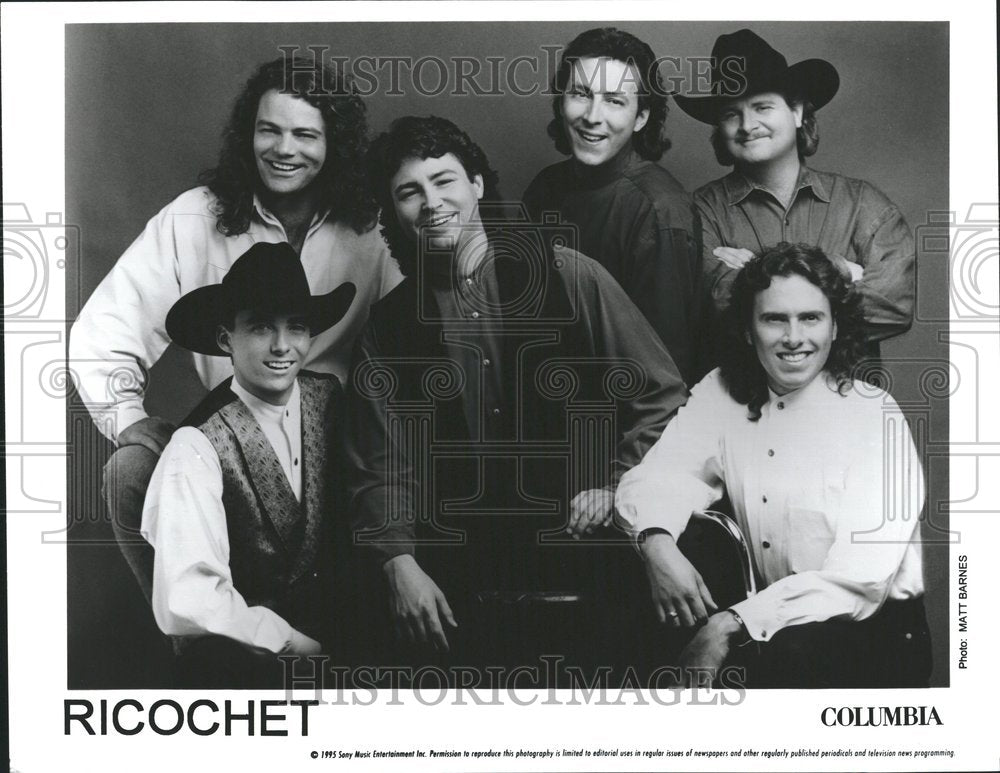 1995 RIcochet Country Music Band Oklahoma - Historic Images