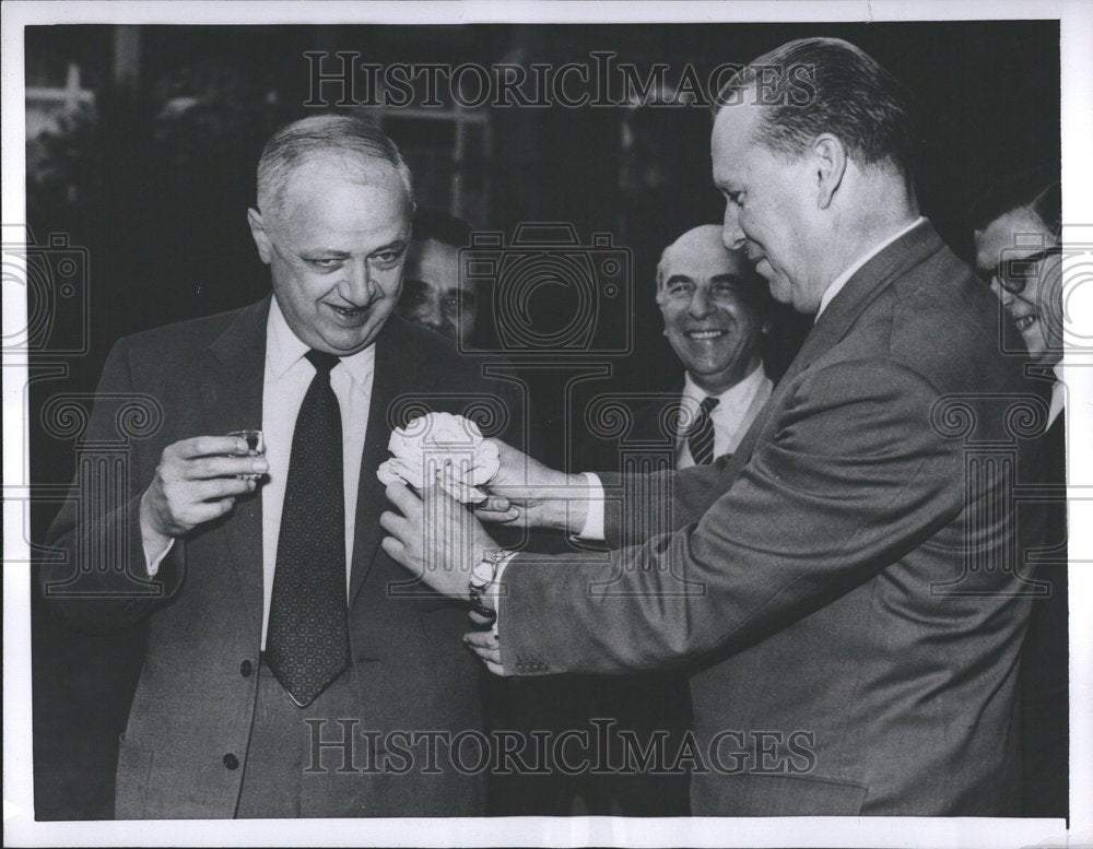 1956 Christian Pineau Touch Flowery - Historic Images