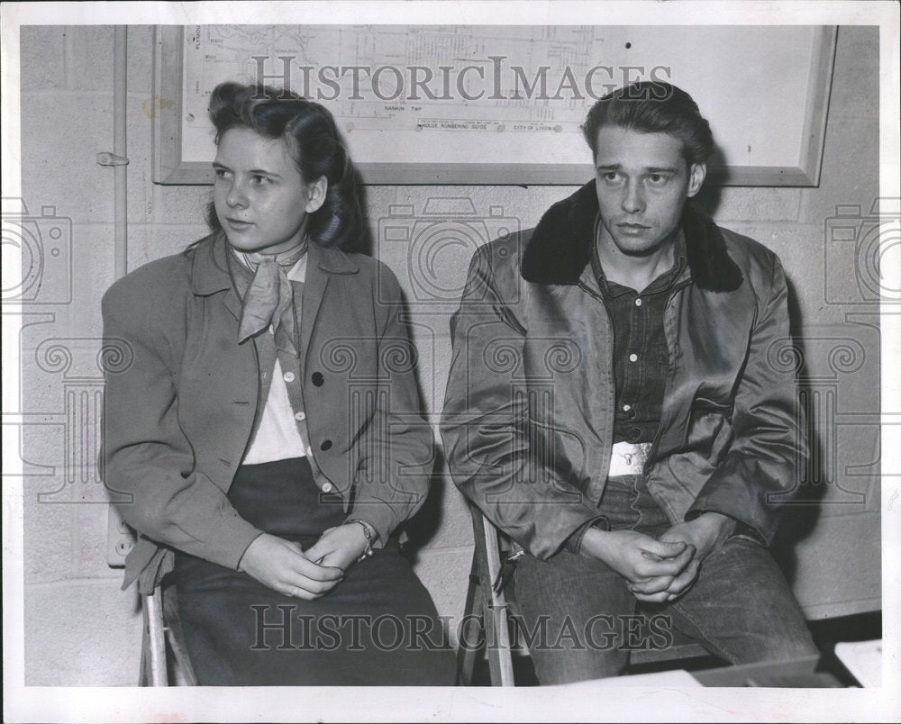 1952 Press Photo Edith Hickman Billie Dean Pinkerton - Historic Images