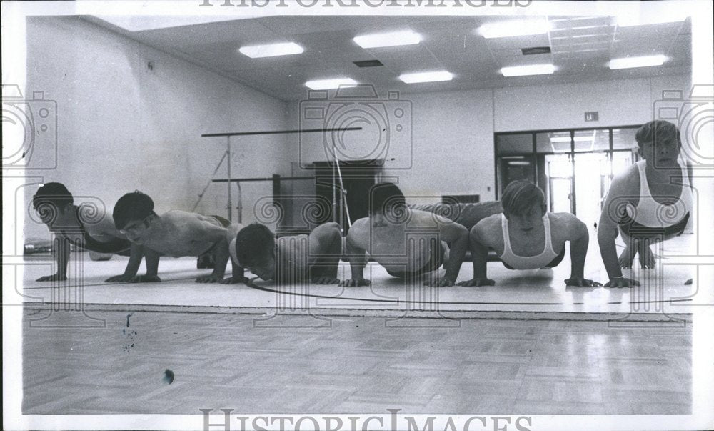 1970 Physical Fitness - Historic Images