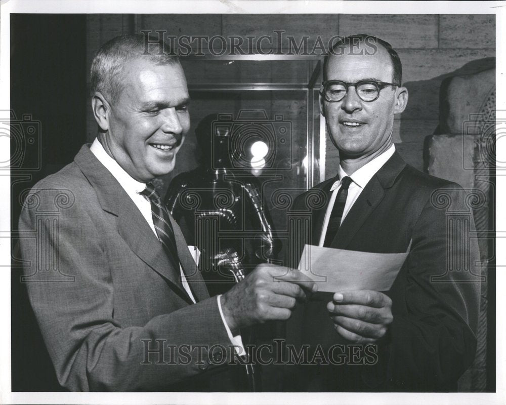 1962 Press Photo Willis Woods director Art Institution - RRV72773 - Historic Images